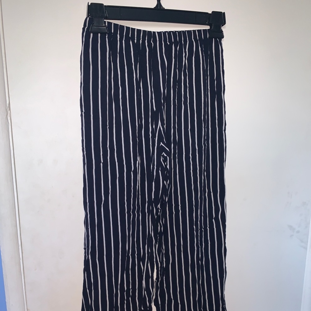 Brandy Melville loose stripe pants